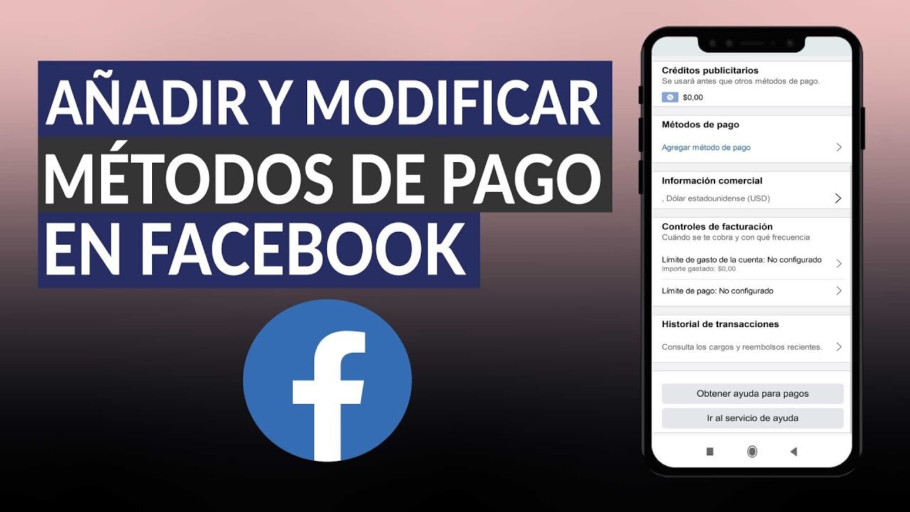 Cómo Añadir o Cambiar un Método de Pago