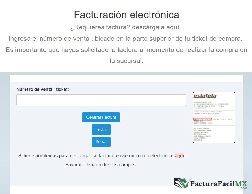 ¿Cómo Facturar en Estafeta? Guía Paso a Paso