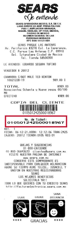 ¿Cómo Obtener tu Factura de Sears México?