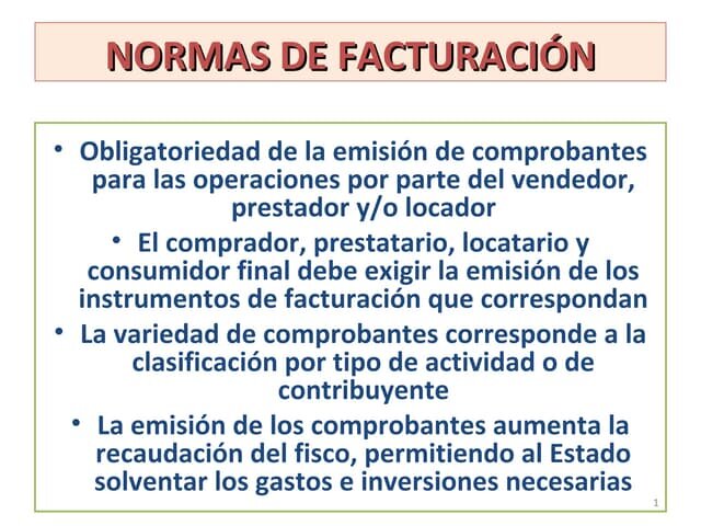 Conceptos Clave del Reglamento de Facturación