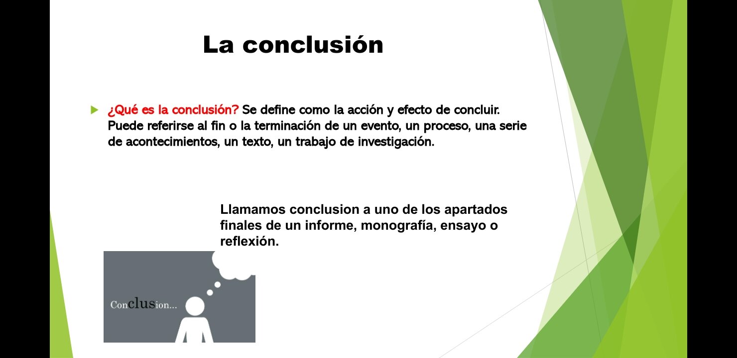 Conclusión