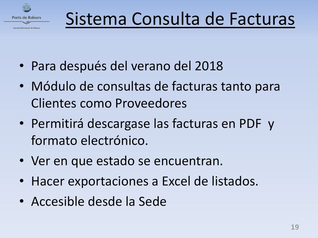Gestión y Consulta de Facturas en Bonpane