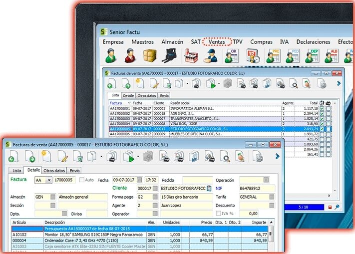 Opciones de Software de Facturación