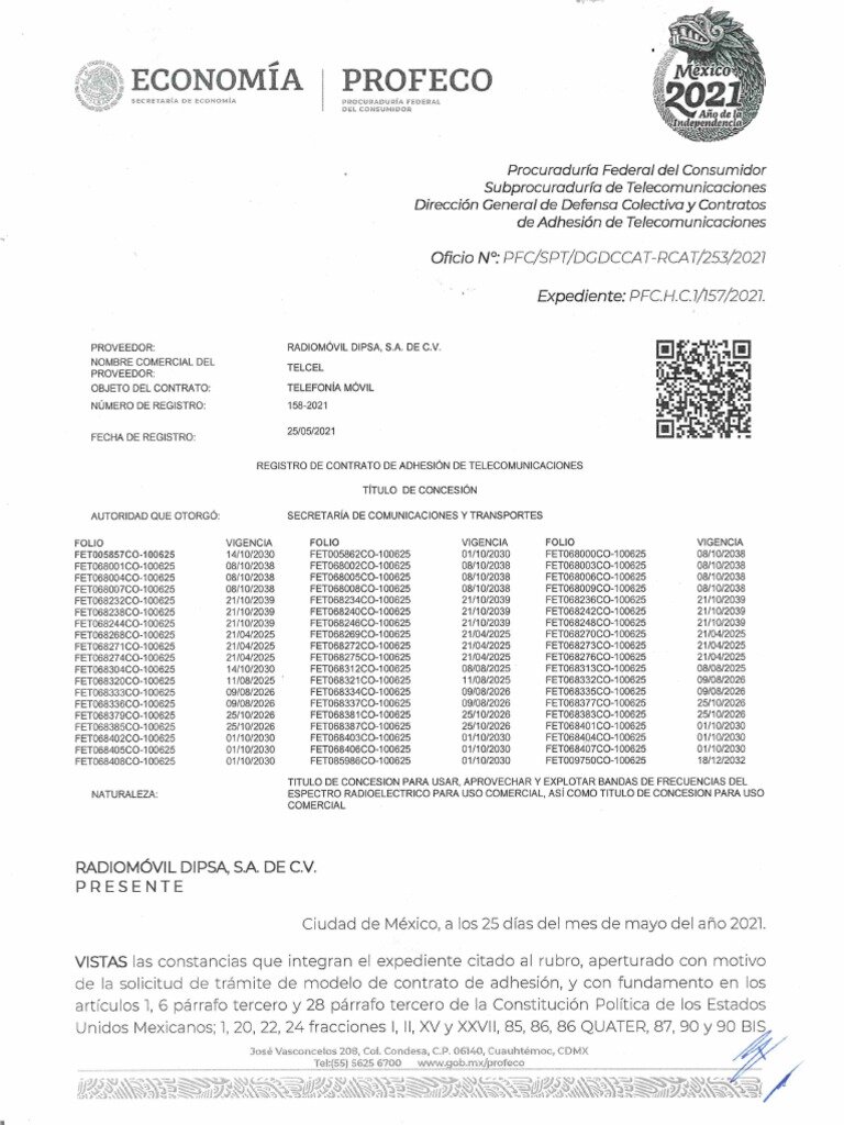 Opciones para Obtener tu Factura Radiomóvil Dipsa