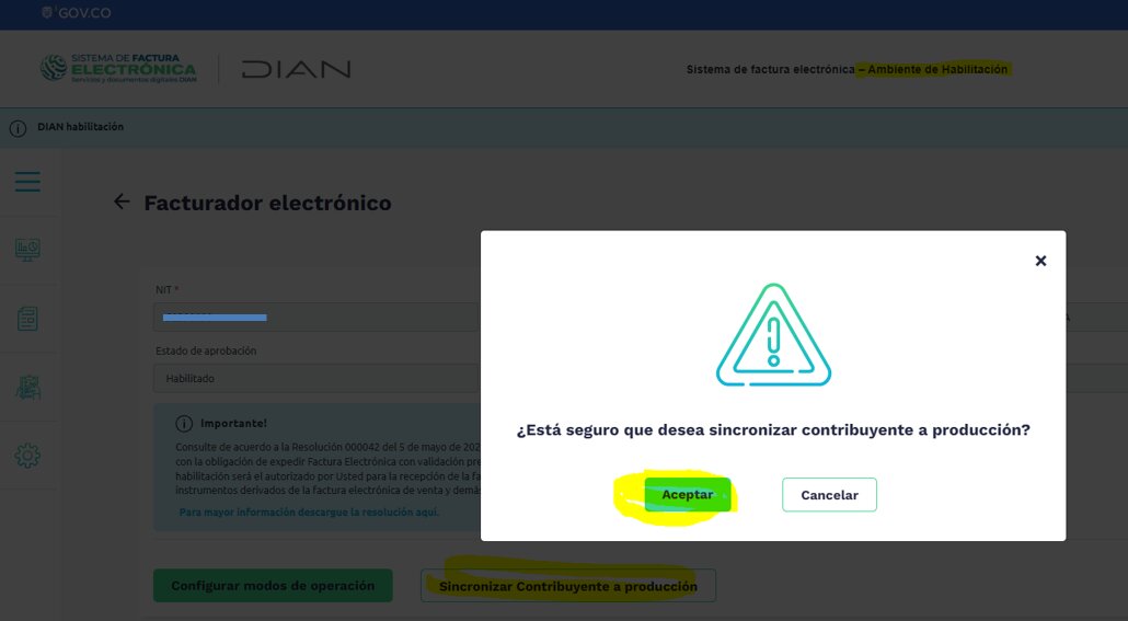 Pasos para Habilitarse como Facturador Electrónico ante la DIAN